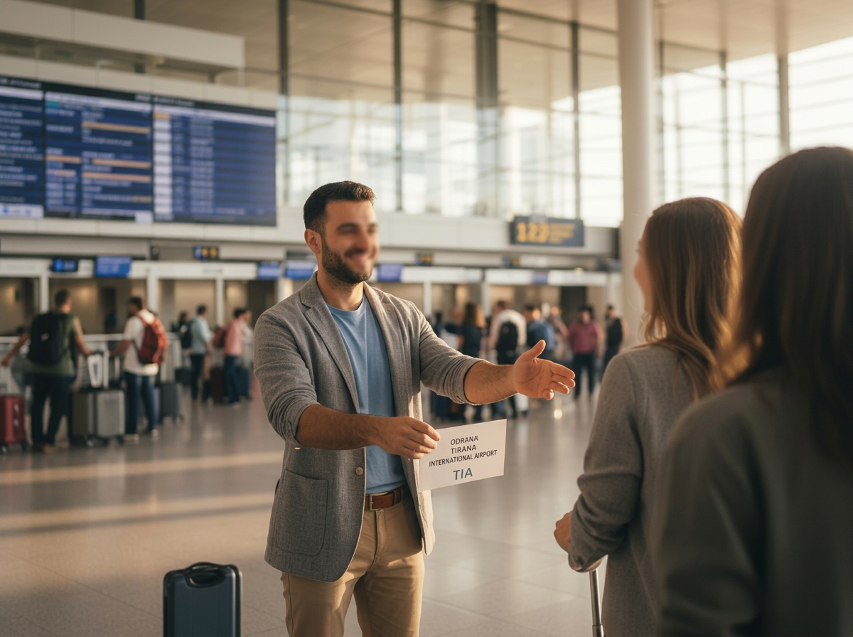 1. Airport pickup at TIA