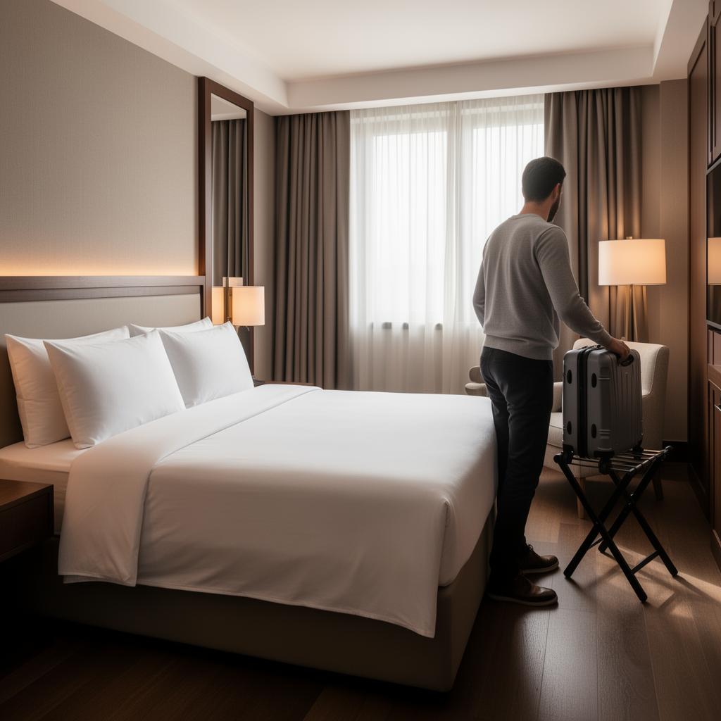 2. Settle into your hotel